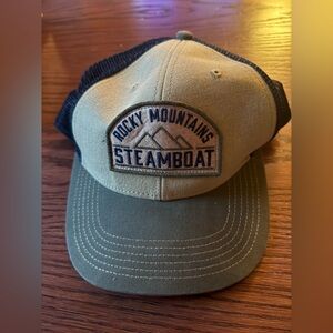 Rocky Mountains Steamboat Trucker Hat